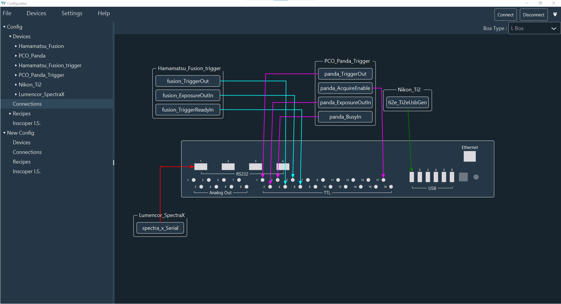 Final Connection Result