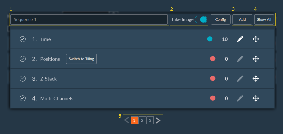 Multi-sequence Interface