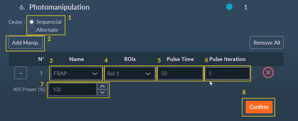 ScanFRAP Acquisition