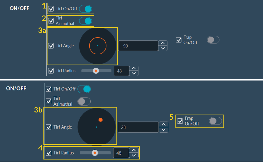 TIRF Configuration