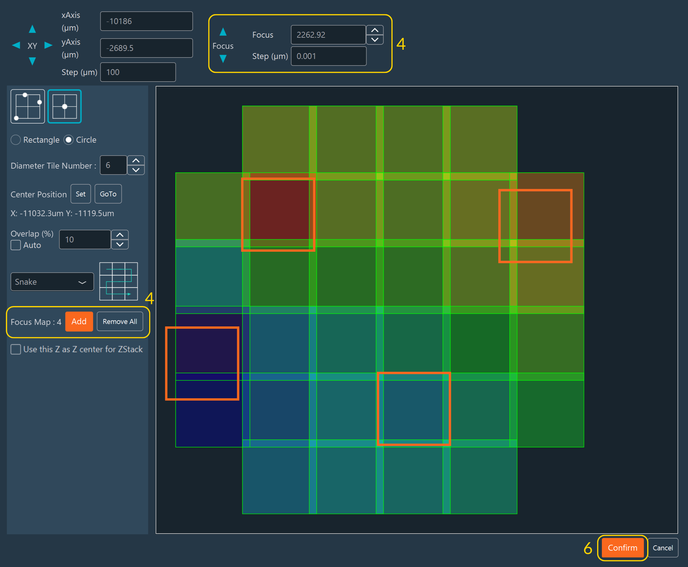 Tiling Edition Focus Map