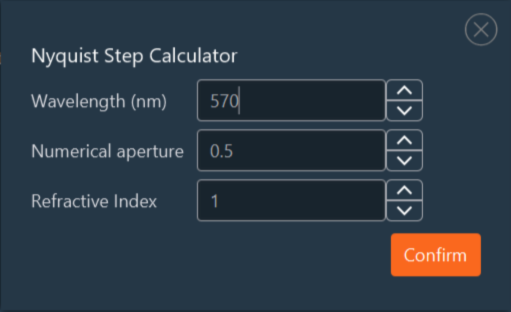 Z-stack Nyquist