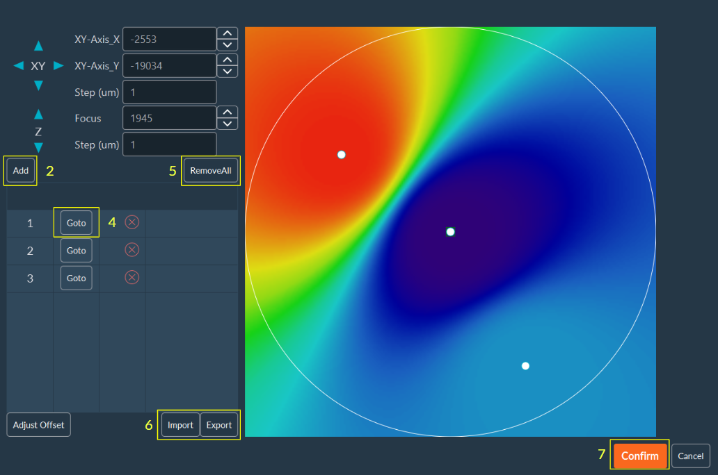 Focus Map Creation Step 2-7