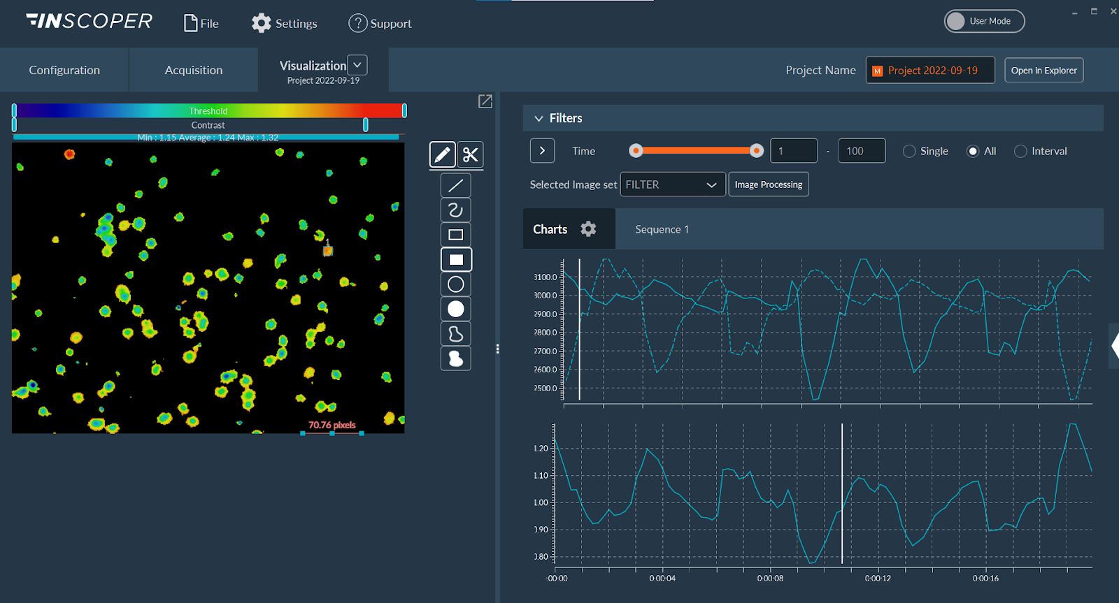 liveRATIO Visualization